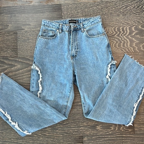 Boyfriend Jeans High-Waist Relaxed Fit Vintage Vibe - Size 4 - Picture 3 of 6